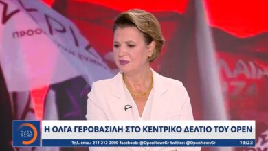 Η-Όλγα-Γεροβασίλη:-«Ο-ΣΥΡΙΖΑ-θα-τελειώσει-αν-εκλεγεί-ξανά-ο-Κασσελάκης»