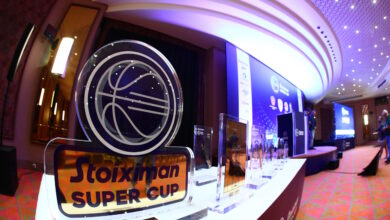 super-cup:-Η-συνέντευξη-Τύπου-των-Παναθηναϊκού,-Ολυμπιακού,-Άρη-και-Περιστερίου