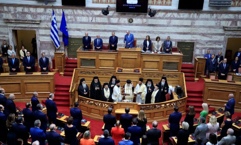 Αγιασμός-για-την-έναρξη-της-νέας-Κοινοβουλευτικής-Περιόδου-–-Ποιοι-έδωσαν-το-παρών-και-ποιοι-έλειπαν