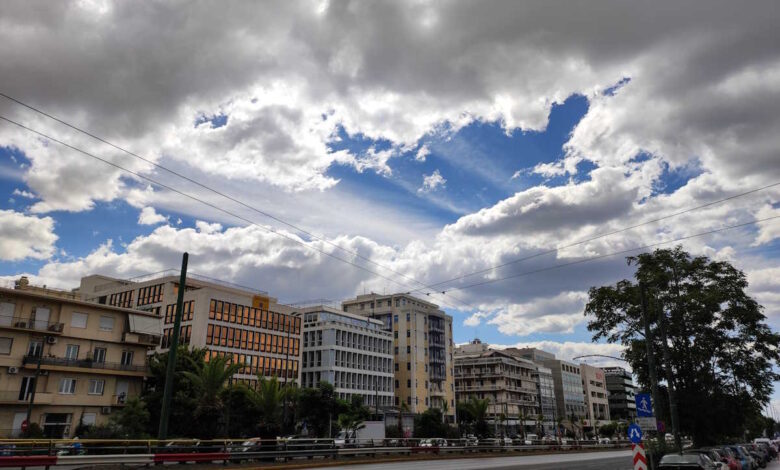 Καιρός-σήμερα:-Μικρή-πτώση-της-θερμοκρασίας-με-συννεφιά-–-Αναλυτική-πρόγνωση