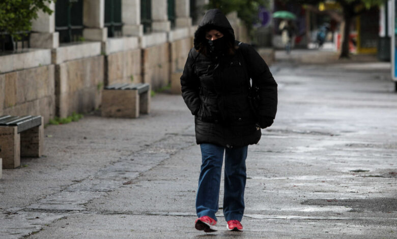 Καιρός-αύριο:-Ισχυροί-άνεμοι-και-χαμηλές-θερμοκρασίες