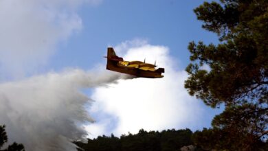 Φωτιά-στην-Πάτρα:-Μεγάλη-επιχείρηση-της-Πυροσβεστικής-με-ένα-αεροσκάφος