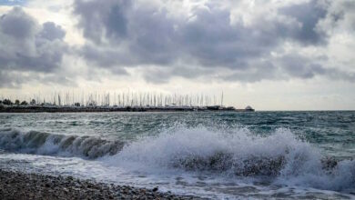 Καιρός-αύριο:-Λίγα-σύννεφα-με-θερμοκρασίες-από-μείον-2-έως-23-βαθμούς-και-ανέμους-έως-7-μποφόρ