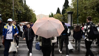 Καιρός-αύριο:-Βροχές-και-σποραδικές-καταιγίδες-ακόμα-και-στην-Αττική-–-Λίγα-χιόνια-στα-βόρεια-ορεινά