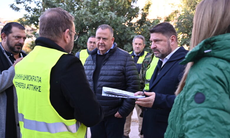 Αυτοψία-Νίκου-Χαρδαλιά-στο-ρέμα-Ποδονίφτη:-«Δρομολογούμε-λύσεις-στα-χρόνια-προβλήματα-των-ασυντήρητων-υποδομών»