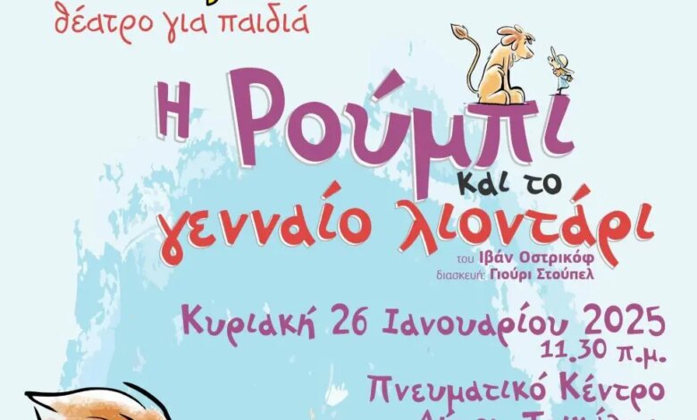 Θεατρική-παράσταση-για-παιδιά-στο-Πνευματικό-Κέντρο-Τρικάλων