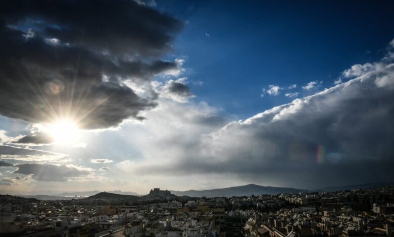 Καιρός-σήμερα:-Στους-19-βαθμούς-Κελσίου-η-θερμοκρασία-σε-Αττική,-Δωδεκάνησα-και-Κρήτη