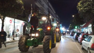 Στον-κόμβο-Μεγαλοχωρίου-το-αγροτικό-μπλόκο-στα-Τρίκαλα