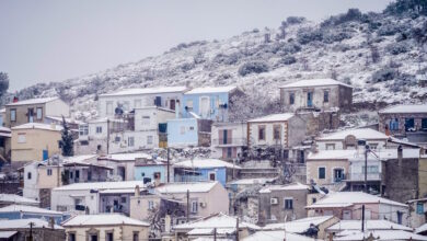 Καιρός-σήμερα:-Παγετός-στα-ηπειρωτικά-και-καταιγίδες-σε-Ιόνιο,-Πελοπόννησο,-Αιγαίο-και-Κρήτη