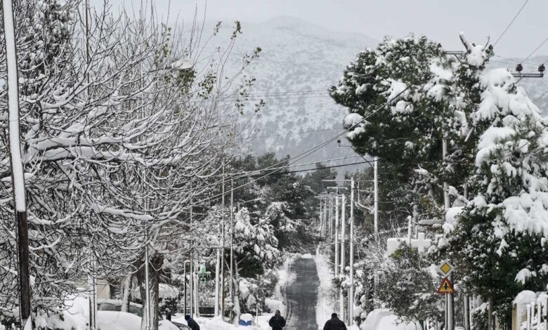 Καιρός:-Πέφτει-η-θερμοκρασία-τη-Δευτέρα,-ψυχρή-εισβολή-από-την-Τρίτη-με-βοριάδες-9-μποφόρ-και-χιόνια