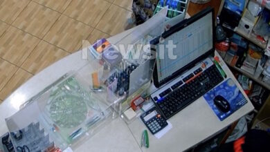 Θεσσαλονίκη:-Βίντεο-ντοκουμέντο-από-ληστεία-σε-φαρμακείο-–-«Μπήκε-με-το-όπλο-στο-χέρι-και-πήρε-200-ευρώ»