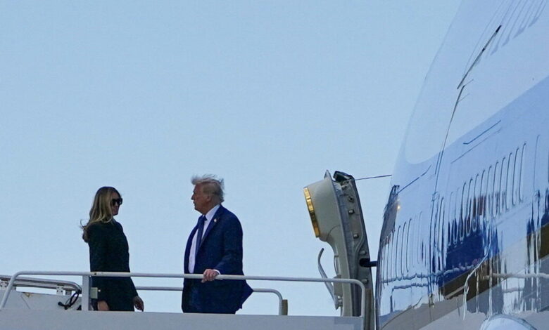 Η-Μελάνια-Τραμπ-έχει-γενέθλια-και-τα-γιόρτασε-«στον-αέρα»-με-τον-Ντόναλντ-Τραμπ-–-«Χρόνια-πολλά-Πρώτη-Κυρία»