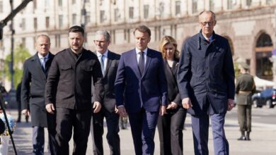Ουκρανία:-Ζελένσκι-και-Ευρωπαίοι-ηγέτες-είχαν-τηλεφωνική-επικοινωνία-με-τον-Τραμπ-–-«Εκεχειρία-τώρα-ή-κυρώσεις»