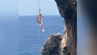 Η-Στεφανία-Γουλιώτη-«άγγιξε-τα-όριά-της»-κάνοντας-καταρρίχηση-σε-βραχώδη-αψίδα