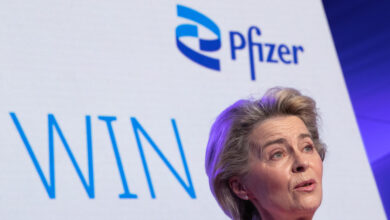 pfizergate:-Καταδίκη-της-Κομισιόν-για-την-απόκρυψη-των-sms-φον-ντερ-Λάιεν-Μπουρλά