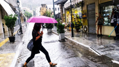 Καιρός-–-Τσατραφύλλιας:-Βαρομετρικό-χαμηλό-φέρνει-πτώση-της-θερμοκρασίας,-ισχυρές-καταιγίδες-και-νοτιάδες-για-48-ώρες-–-33-βαθμούς-Κελσίου-στην-Κρήτη