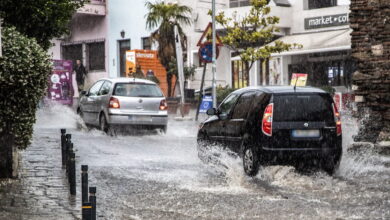 Καιρός:-Καταιγίδες,-χαλάζι-και-ισχυροί-άνεμοι-φέρνει-το-βαρομετρικό-«ines»-–-Έκτακτο-δελτίο-μέσα-στην-ημέρα