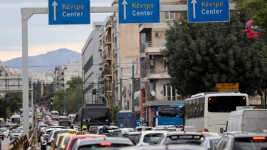 Κίνηση-στους-δρόμους:-Μεγάλες-καθυστερήσεις-σε-Κηφισό-και-Κηφισίας-–-Κυκλοφοριακό-«έμφραγμα»-και-στην-Αθηνών