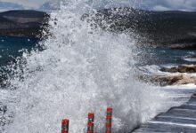 Ταλαιπωρία-για-τους-επιβάτες-που-ταξίδευαν-για-Νάξο-με-το-super-runner-jet-–-Δεν-κατάφερε-να-δέσει-λόγω-των-μποφόρ
