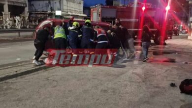 Πάτρα:-Σε-κρίσιμη-κατάσταση-οδηγός-που-καταπλακώθηκε-από-το-αυτοκινήτητο-του