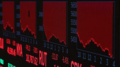 wall-street:-Υποχωρούν-αμερικανικές-μετοχές,-ομόλογα-και-δολάριο