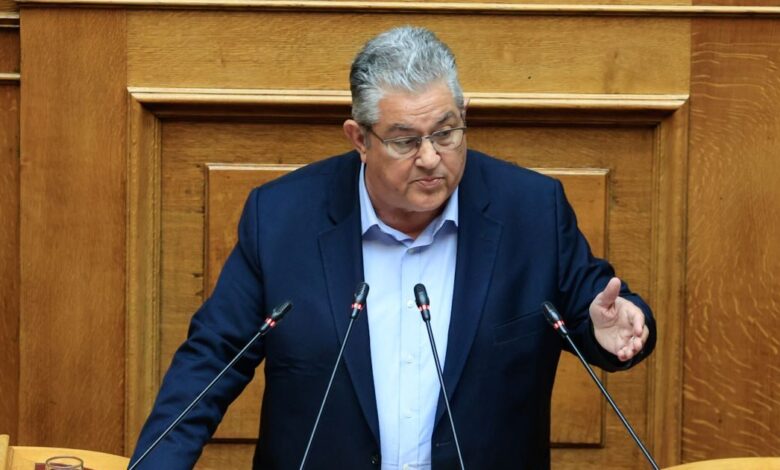 Βουλή:-Επιστολή-Κουτσούμπα-στα-κόμματα-της-αντιπολίτευσης-για-τη-Γάζα-–-«Να-αναλάβει-άμεσα-πρωτοβουλίες-η-κυβέρνηση»