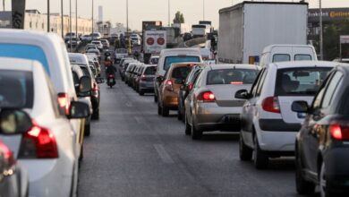Κίνηση-στους-δρόμους:-Μεγάλο-μποτιλιάρισμα-στον-Κηφισό-–-Καθυστερήσεις-και-στην-Κηφισίας