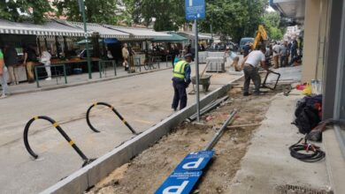 Εργασίες-ανακατασκευής-στην-28ης-Οκτωβρίου:-Συνεχίζεται-η-αναστάτωση-–-Αντιδράσεις-από-επαγγελματίες