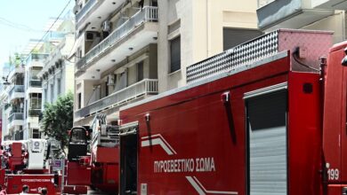 Φωτιά-σε-εγκαταλελειμμένο-κτιριο-στην-Λιοσίων-–-Στο-σημείο-12-πυροσβέστες