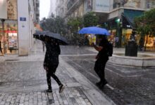 Ισχυρές-βροχές-και-καταιγίδες-την-Κυριακή-–-Επηρεάζεται-και-η-Θεσσαλία
