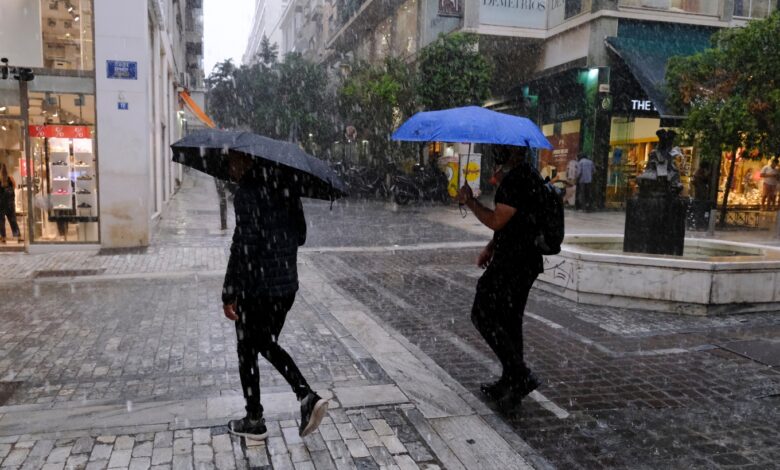 Ισχυρές-βροχές-και-καταιγίδες-την-Κυριακή-–-Επηρεάζεται-και-η-Θεσσαλία