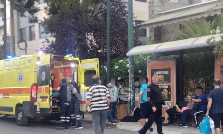Χαλάνδρι:-Αυτοκίνητο-έπεσε-σε-στάση,-τραυμάτισε-κόσμο-και-εξαφανίστηκε