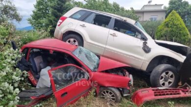 Καλαμπάκα:-Τροχαίο-δυστύχημα-με-ένα-νεκρό-και-ένα-τραυματία-που-εγκλωβίστηκε-στο-αυτοκίνητο