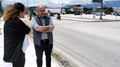 Αυτοψία-Σακκά-στον-κόμβο-Πύλης-για-τις-σχεδιαζόμενες-κυκλοφοριακές-παρεμβάσεις