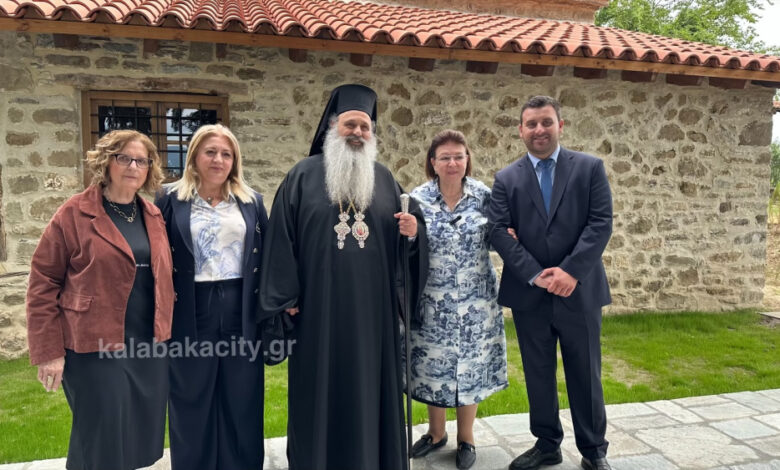 Παρουσία-Μενδώνη-τα-εγκαίνια-του-ΙΝ.-Αγίου-Γεωργίου-Οξύνειας