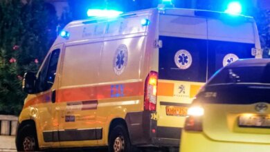 Λάρισα:-Σοβαρό-τροχαίο-στον-κόμβο-Αγίου-Γεωργίου-–-Μία-γυναίκα-νεκρή