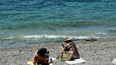 Καιρός-σήμερα:-Καλοκαιρινές-θερμοκρασίες-και-ηλιοφάνεια-–-Έως-6-μποφόρ-θα-πνέουν-οι-άνεμοι