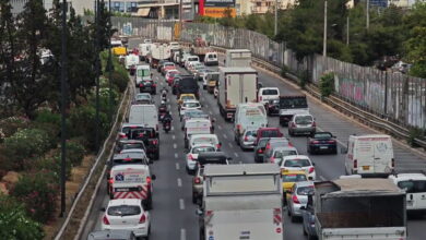 Κίνηση-στους-δρόμους:-Στο-«κόκκινο»-ο-Κηφισός-και-το-κέντρο-–-Προβλήματα-σε-Πειραιά-και-Άλιμο
