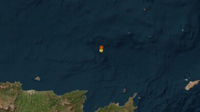 Σεισμός-3,5-Ρίχτερ-βόρεια-από-την-Κρήτη-και-από-το-ίδιο-επίκεντρο-των-6,1-βαθμών