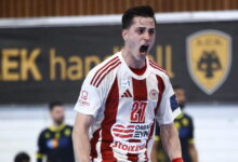 ΑΕΚ-–-Ολυμπιακός-27-32:-Μπρέικ-και-1-0-για-τους-Πειραιώτες-στους-τελικούς-του-πρωταθλήματος-χάντμπολ-ανδρών