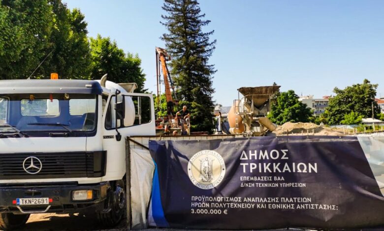 Η-Αρχαιολογική-Υπηρεσία-έστειλε-την-αστυνομία-στα-έργα-της-πλατείας