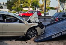 Θανατηφόρο-τροχαίο-στη-Λεωφόρο-Ποσειδώνος:-Νεκρή-δημοτική-υπάλληλος-σε-σύγκρουση-απορριμματοφόρου-με-ταξί