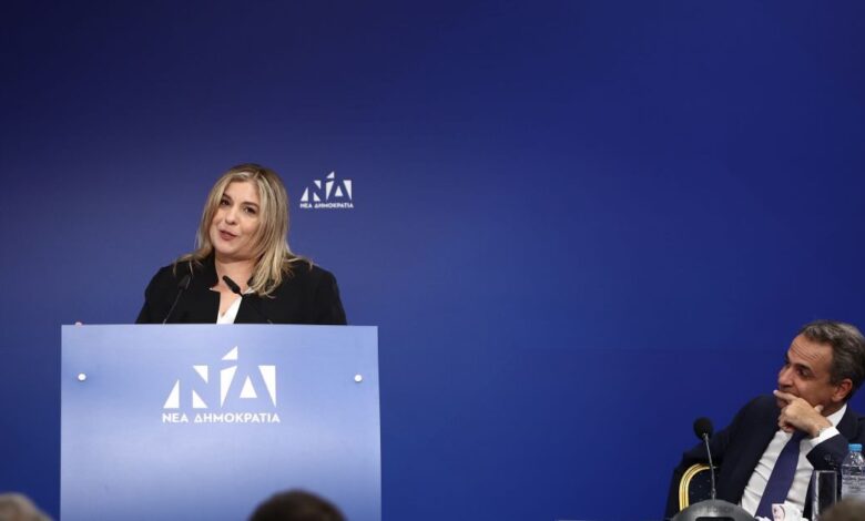 Μαρία-Συρεγγέλα-για-την-παραίτησή-της-από-γραμματέας-της-ΝΔ:-Επέλεξα-μια-δύσκολη-αλλά-συνειδητή-επιλογή,-ευχαριστώ-μέσα-από-την-καρδιά-μου-τον-Κυριάκο-Μητσοτάκη
