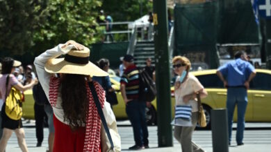 Καιρός:-Παραμένουν-οι-υψηλές-θερμοκρασίες-στην-ηπειρωτική-Ελλάδα-–-Θυελλώδεις-άνεμοι-έως-το-Σάββατο,-αυξάνεται-ο-κίνδυνος-για-φωτιά