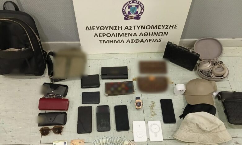 Συμμορία-τριών-άρπαζε-τσάντες-και-πορτοφόλια-από-ταξιδιώτες-στο-«Ελευθέριος-Βενιζέλος»:-Ανάμεσά-τους-και-μία-ανήλικη