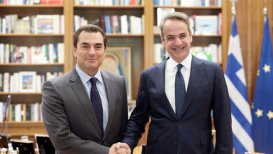 Πρώτη-συνάντηση-Μητσοτάκη-–-Σκρέκα-μετά-την-εκλογή