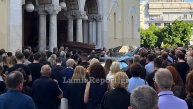 Λαμία:-Πλήθος-κόσμου-στο-τελευταίο-«αντίο»-του-Αντιδημάρχου-που-σκοτώθηκε-σε-τροχαίο