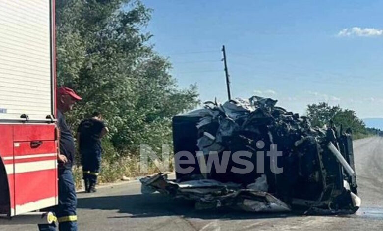 Τραγωδία-στη-Θεσσαλονίκη:-Αυτοκίνητο-οικογένειας-συγκρούστηκε-με-φορτηγό-–-Νεκρός-ο-πατέρας-και-ο-13χρονος-γιος