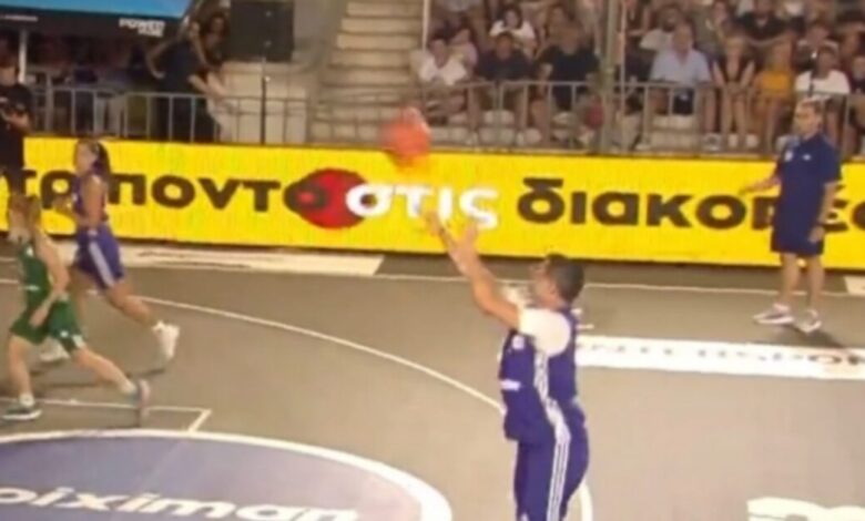 Ο-Γιώργος-Καραγκούνης-έδωσε-σόου-και-αποθεώθηκε-μετά-από-τρίποντο-στο-aegean-ball-2025