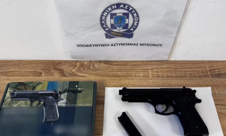 Μύκονος:-Συνελήφθη-45χρονος-για-παράνομη-οπλοκατοχή-και-απειλή